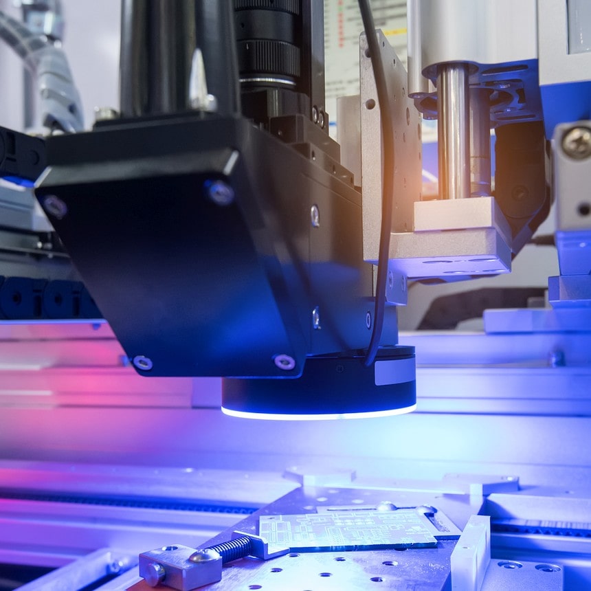 Robot machine vision